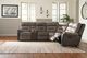 Benchcraft® Hacklesbury Left Arm Facing Double Reclining Power Console Loveseat-0