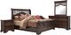 Liberty Furniture Arbor Place 4-Piece Brownstone Queen Sleigh Bedroom Set-0