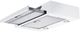 Summit® 24” White Ductless Retractable Under Cabinet Range Hood-3