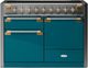 AGA™ Elise Series 48" Stainless Steel Pro Style Induction Range with Salcombe Blue Door-0