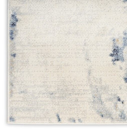 Nourison Home™ Motion Ivory Blue 5'x7' Area Rug-3