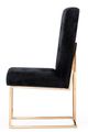 VIG Furniture Modrest Legend 2-Piece Black/Rosegold Dining Chair Set-3