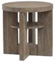 Magnussen Home® Cypress Spiced Brown Round End Table-3