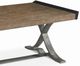 Century® Customizable Mesa Galena Napa Cerused Cocktail Table with Melange Base -1