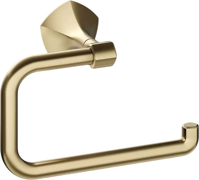 KOHLER® Occasion® Vibrant Brushed Moderne Brass Towel Ring-0
