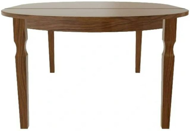Mavin Customizable 54" x 54" Round Extendable Dining Table with 2 Leaves-2