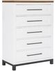 Legacy Kids Teen Dutton Toasted/White Youth Chest-0