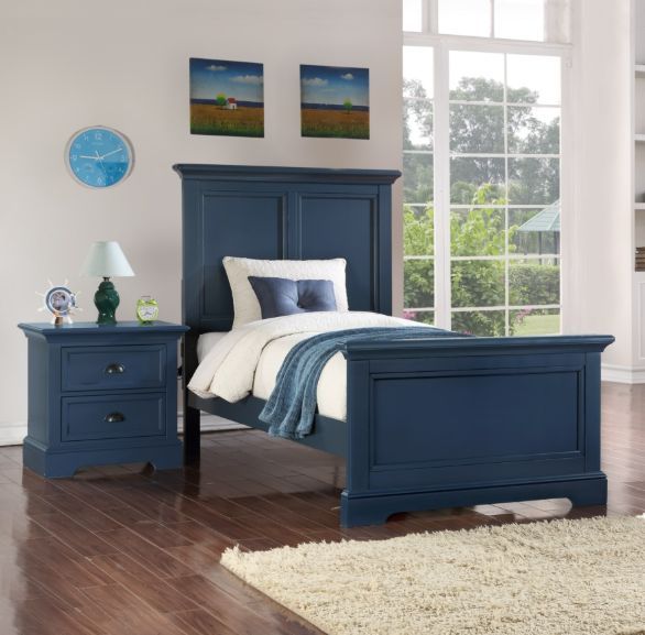 Winners Only® Tamarack Blue Youth Nightstand-2
