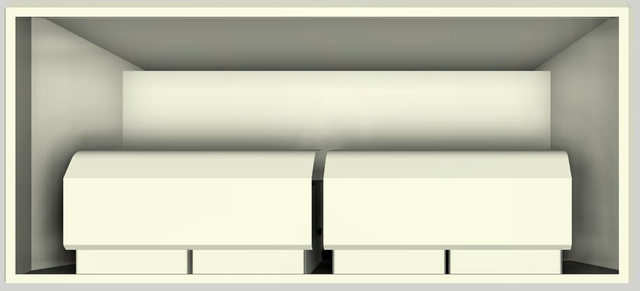 Vent-A-Hood® 54" Biscuit Wall Hood-3