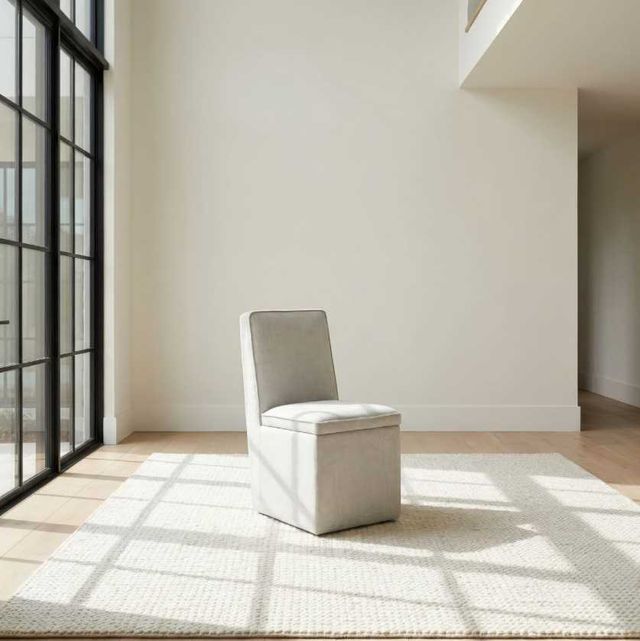 Liberty Furniture Accent Dining Nathan Cloud/Nathan Sand Storage Dining Chair-1