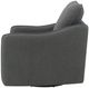 Coaster® Madia Boucle Charcoal Grey Upholstered Swivel Glider Chair-3