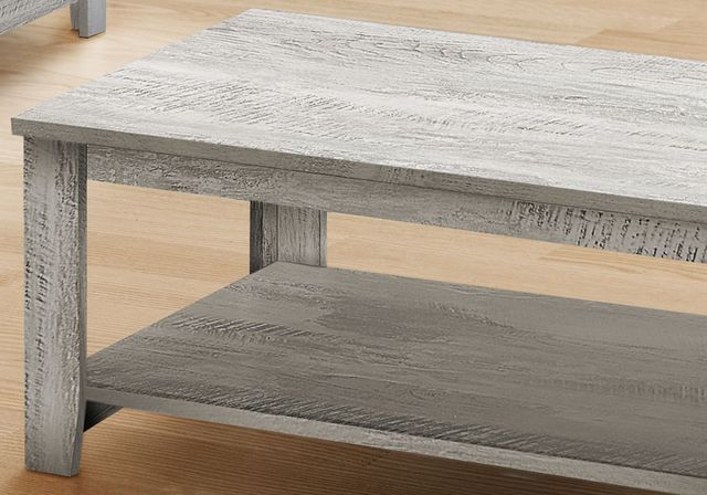 Monarch Specialties Inc. 3 Piece Gray Accent Table Set-2