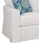 Four Seasons Customizable Caroline 3-Seat Slipcovered Sofa-1