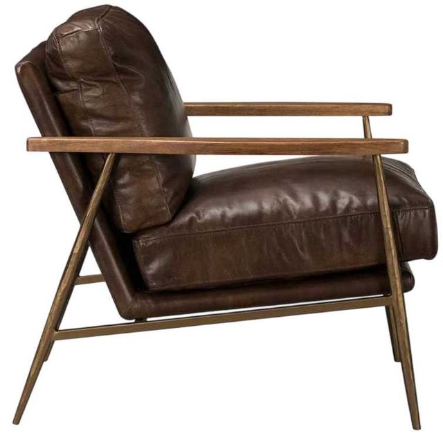 Classic Home Christopher Truffle Brown Accent Chair-3