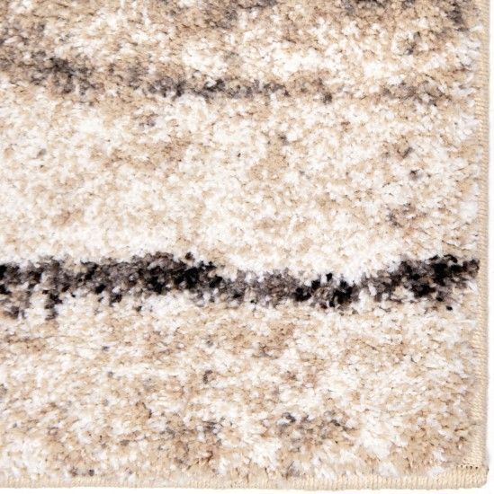 Orian Cloud 19 Urban Landscape Taupe 5'x8' Area Rug-1