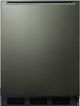 Summit® 5.1 Cu. Ft. Black Stainless Steel Under the Counter Refrigerator-0