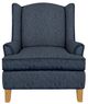 Best® Home Furnishings Customizable Field & Stream Home Andrea Wing Back Chair with Honey Birch Legs-1