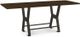 Amisco Customizable Parade 42" Solid Ash Short Bar Table with Two Leaf's-0