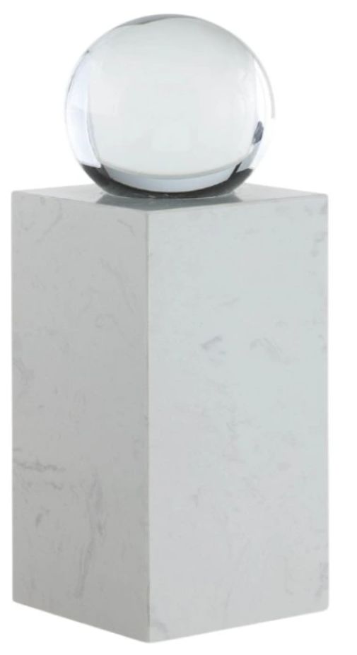 Signature Design by Ashley® Sellner White 5" Sculpture-0
