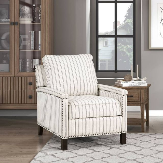 Homelegance® Landrum Beige/Gray Manual Recliner-1