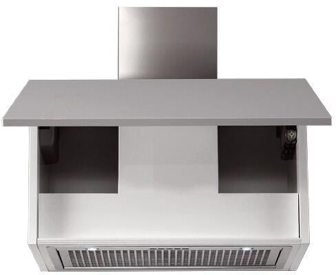 Clearance Falmec Silence-NRS Collection 32" Scotch Brite Stainless Steel Insert Range Hood-0