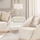 Michael Amini® La Rachelle Medium Champagne 1-Drawer Nightstand Table-1