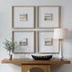 Uttermost® Studying Sepia 4-Piece Hand Painted Canvas Set-1