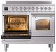Ilve® Nostalgie II Series 40" Stainless Steel Pro Style Induction Range-2