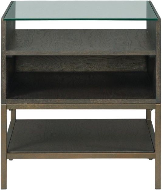 Riverside Furniture Hyde Caviar Rectangular Side Table-1