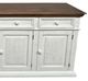 Million Dollar Rustic White Island China Buffet Base-1