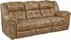 HomeStretch Frontier Almond Manual Reclining Sofa-0