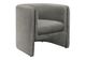 Monarch Specialties Inc. Grey 29" Straight Barrel-Back Accent Chair-0