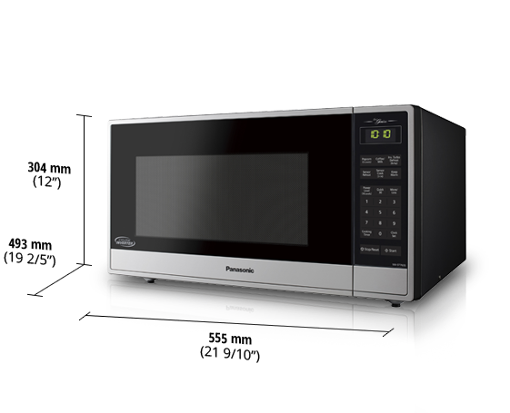 Panasonic Evolved Genius® 1.6 Cu. Ft. Stainless Steel