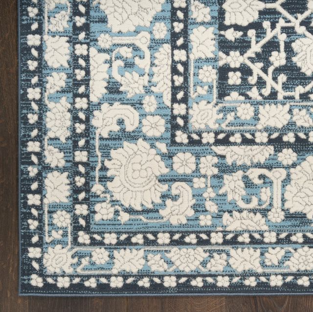 Nourison Home™ Grace Blue 5'x7' Area Rug-2