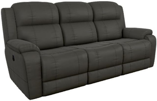 La-Z-Boy® Dorian Mineral Leather Manual Reclining Sofa-0