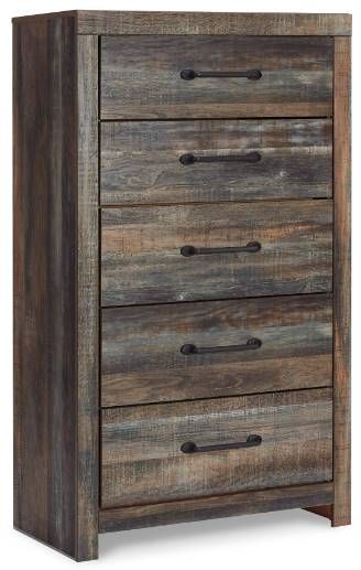 Signature Design by Ashley® Drystan 6-Piece Brown Queen Bookcase Bedroom Set-4