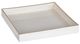 A & B Home Mimosa White Square Tray-0