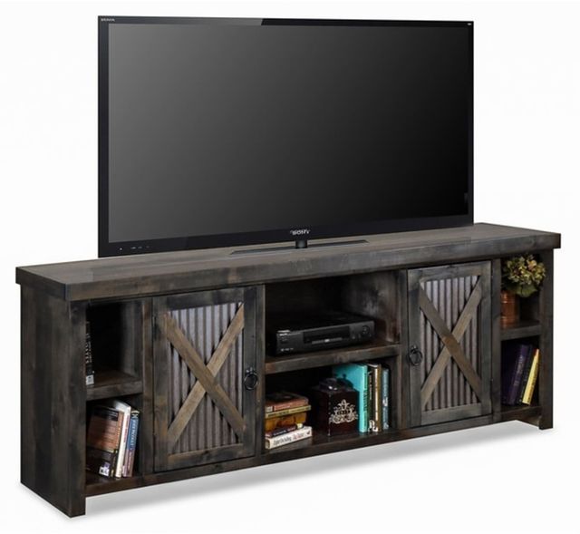 Legends Home Jackson Hole Charcoal 85" TV Console-0