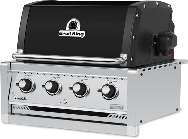 Broil King® Regal™ S420 4-Burner Stainless Steel Built-in Liquid Propane Grill-4
