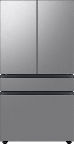 Réfrigérateur à portes françaises de 36 po à profondeur comptoir Samsung® BESPOKE de 22.8 pi³ - Panneaux en acier inoxydable préfabriqués