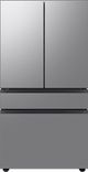 Samsung BESPOKE 22.8 Cu. Ft. Stainless Steel Counter Depth French Door Refrigerator-0
