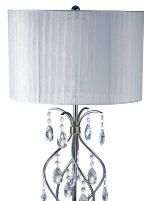 Furniture of America® Xia White Table Lamp-1