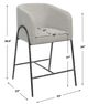 Uttermost® Jacobsen Gray Counter Stool-2