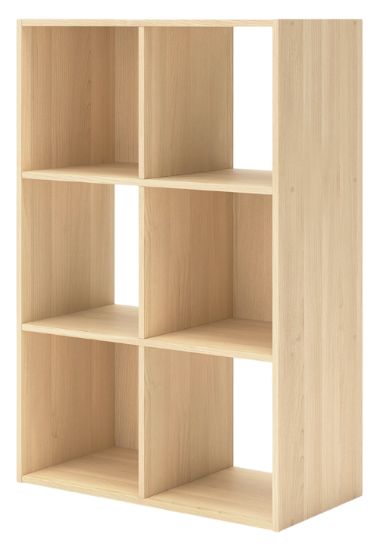 Signature Design by Ashley® Piperton Tan Six Cube Organizer-2