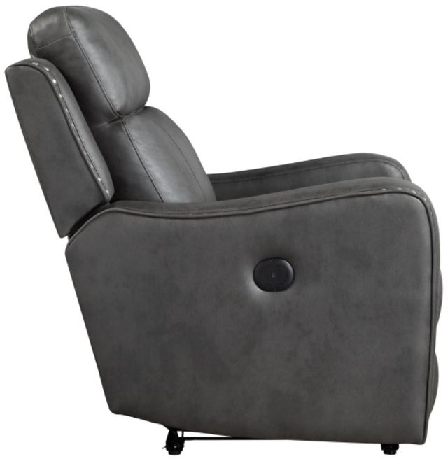 Homelegance® Kellen Smoky Gray Power Recliner-3