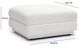 TOV Furniture Perry Cream Ottoman-2