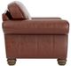 Flexsteel® Customizable Bexley Leather Chair with Nailhead Trim-4