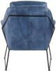 Moe's Home Collection Greer Blue Club Chair-3