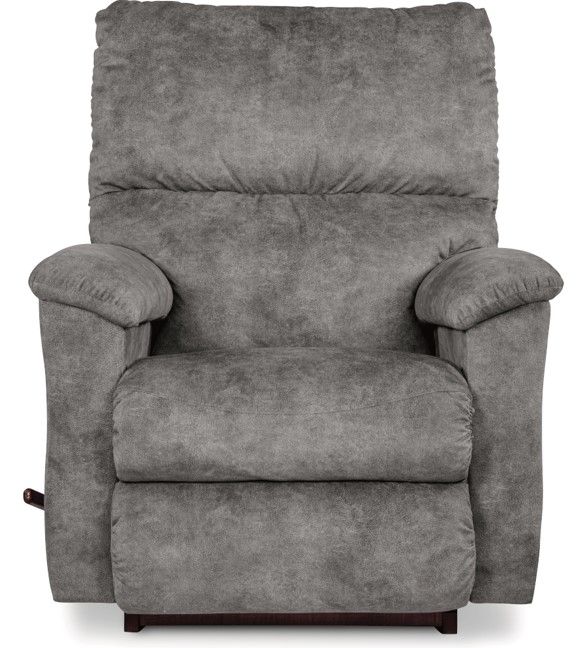 La-Z-Boy® Brooks Charcoal Manual Rocking Recliner-1