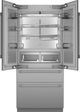Thermador® Freedom® Professional 36 in. 18.7 Cu. Ft. Stainless Steel Built In Counter Depth French Door Refrigerator-1
